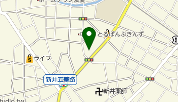 フェレットワールド中野店の地図画像