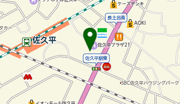 軽井沢チーズロール工房の地図画像