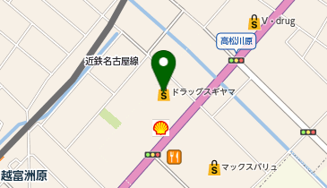 ドラッグスギヤマ 川越店の地図画像