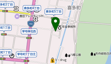 ころも接骨院の地図画像