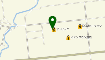 ザ・ビッグ 浪岡店の地図画像