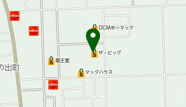 ザ・ビッグ 大曲飯田店の地図画像