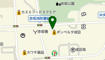 BANKAN(バンカン) ボンベルタ成田の地図画像