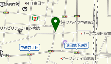 やきとり馬勘亭の地図画像