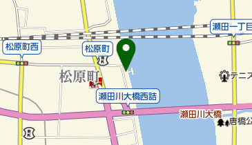 瀬田川新港の地図画像