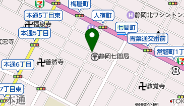 人宿町やどりぎ座の地図画像