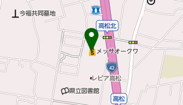セルフフィットネス高松店の地図画像