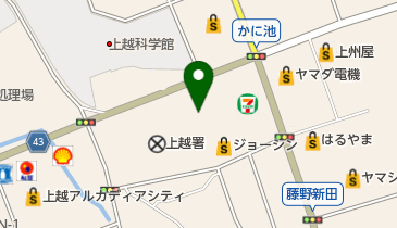 ダイソー 上越セントラルスクエア店の地図画像