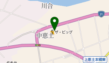 ザ・ビッグ 可児御嵩店の地図画像