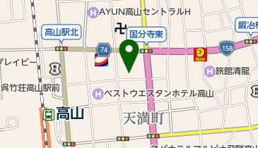 カフェ植村の地図画像