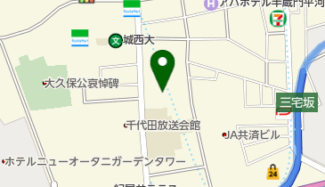 防災専門図書館の地図画像