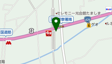 松のや 倉敷玉島店の地図画像