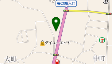 ワールドプラスジム 矢吹町店の地図画像