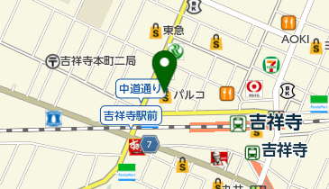 エステティック ミス・パリ 吉祥寺PARCO店の地図画像