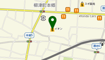 BANKAN(バンカン) イオン柳津店の地図画像