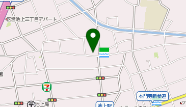 微生物カフェ HITONAMI(ヒトナミ)の地図画像