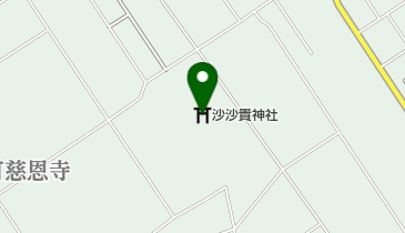 沙沙貴神社の地図画像