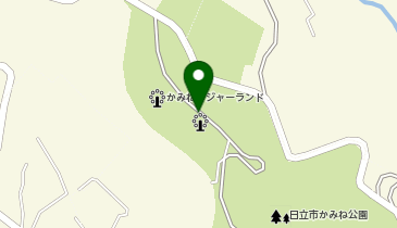 かみね公園 レジャーランドの地図画像