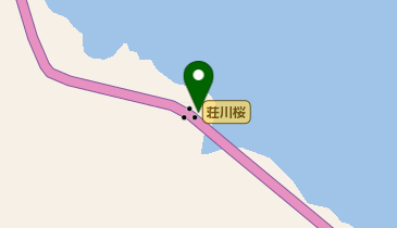 荘川桜公園の地図画像