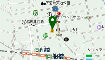 船橋ロフトの地図画像