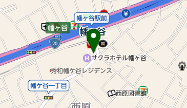 キッチンオリジン 幡ヶ谷店の地図画像