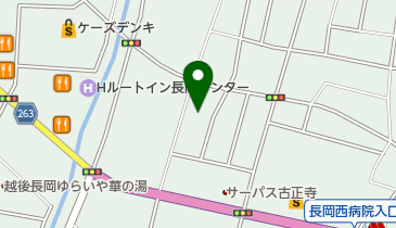 YAMADA web.com(ヤマダ ウェブドットコム) 長岡店の地図画像