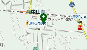 MISUGIYA(三杉屋) 宝塚中山店の地図画像