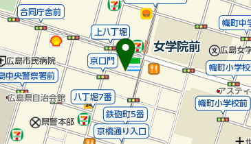 中広旅行社の地図画像