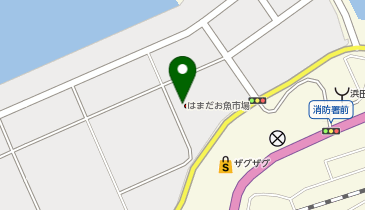 めし処 ぐっさん はまだお魚市場店の地図画像