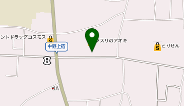 クスリのアオキ 邑楽店の地図画像