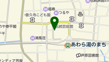 あわら温泉 芦湯の地図画像