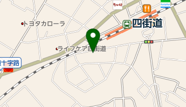 アース整骨院の地図画像