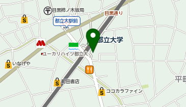 肉汁餃子のダンダダン 都立大学店の地図画像