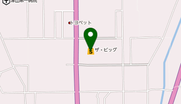 ザ・ビッグ 津山平福店の地図画像