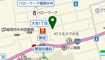 クボカリー大名店の地図画像