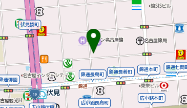 b-concept(ビーコンセプト) 栄スタジオの地図画像