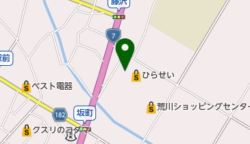 ダイソー HIRASEI遊TSUTAYA荒川店の地図画像