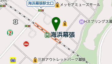 四季彩 海浜幕張店の地図画像