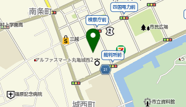 四国ガスグループ ピポット丸亀の地図画像