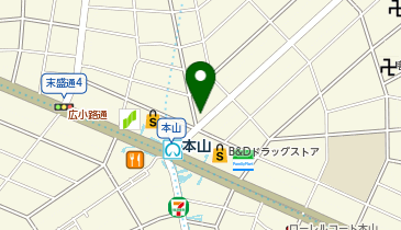 PASTA(パスタ)屋 ケンしろう 本山本店の地図画像