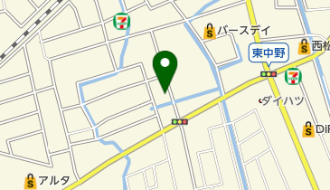 松岡ゆめ咲整体院の地図画像