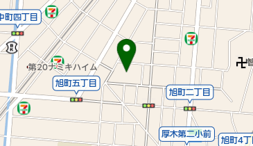 厚木市 あさひ公園の地図画像