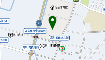 パンプトラックさむかわの地図画像