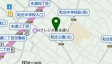 めぐみ英会話教室の地図画像