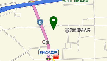 愛媛運輸支局の地図画像