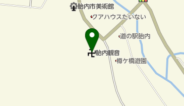 越後胎内観音像(越後胎内観音 帰林殿)の地図画像