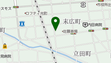 末広温泉の地図画像