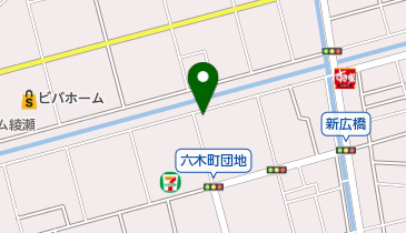 ガーデンフィールズ六木の地図画像