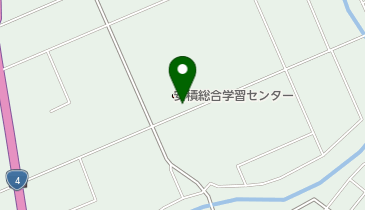 安積公民館、安積総合学習センターの地図画像