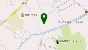 西多摩運送株式会社 東村山配送センターの地図画像